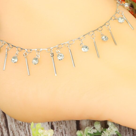 "Dainty Anklet for Women – Elegant Everyday Jewelry & Perfect Gift | MLCRC1760 - Picture 2 of 10